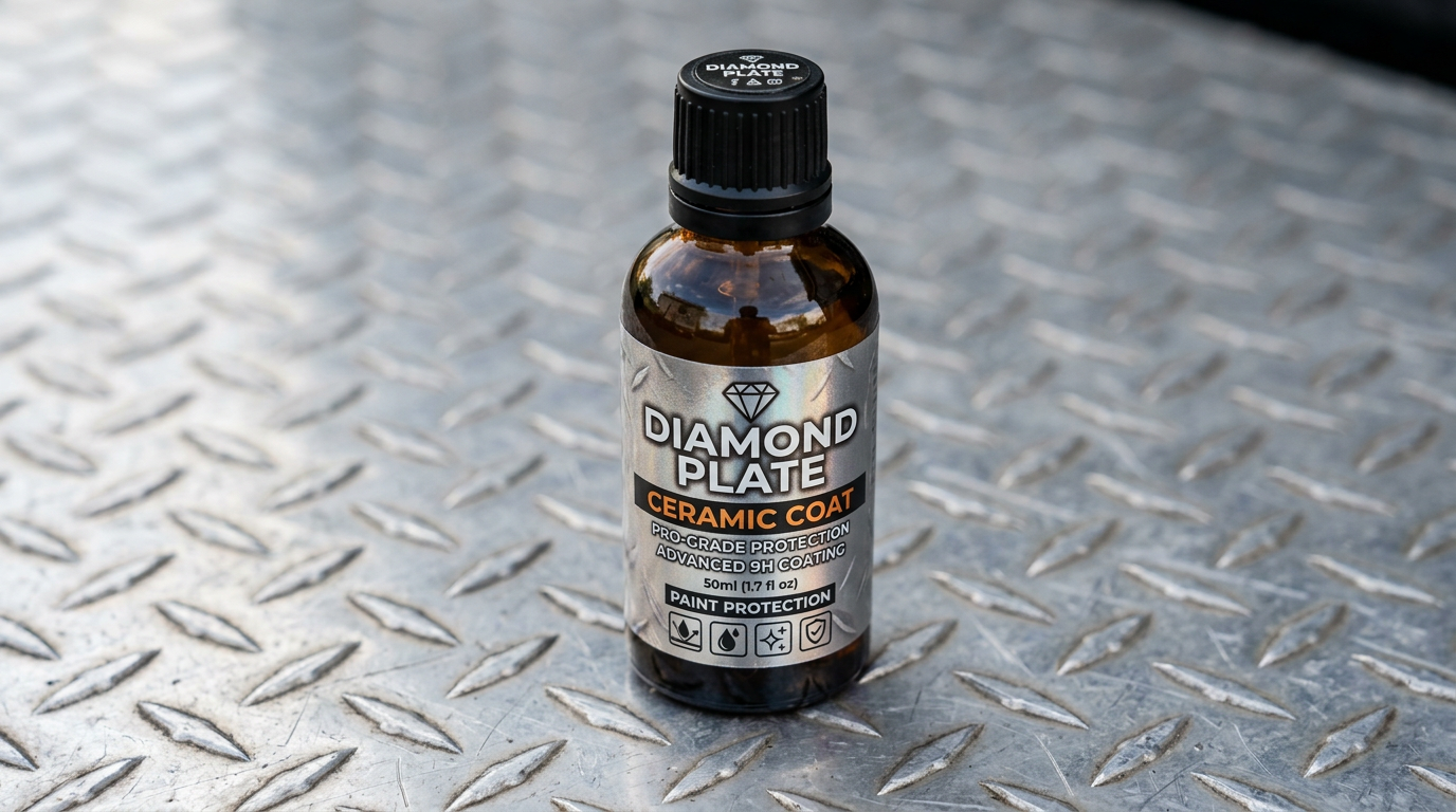 Diamond Plate ceramic coat bottle